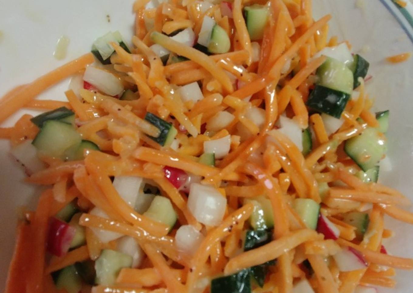 Pickled vegetables for salads