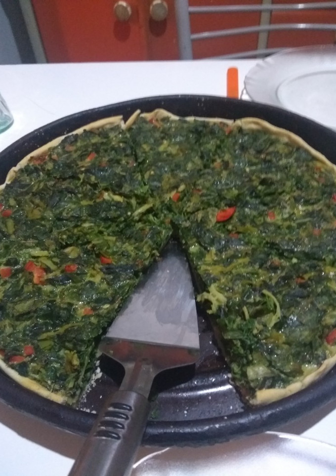 Una foto de Tarta de acelga súper fácil