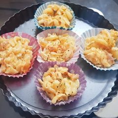 A picture of Mayo pasta.