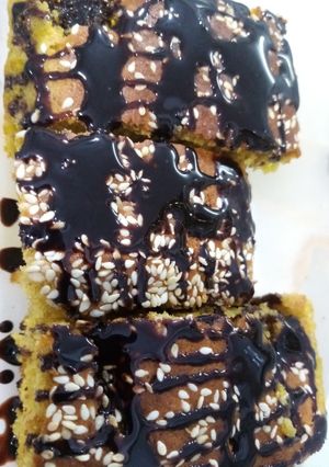 عکسی از دستور کیک هلی