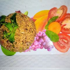 A picture of Oats upma.