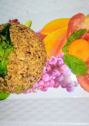 A picture of Oats upma.