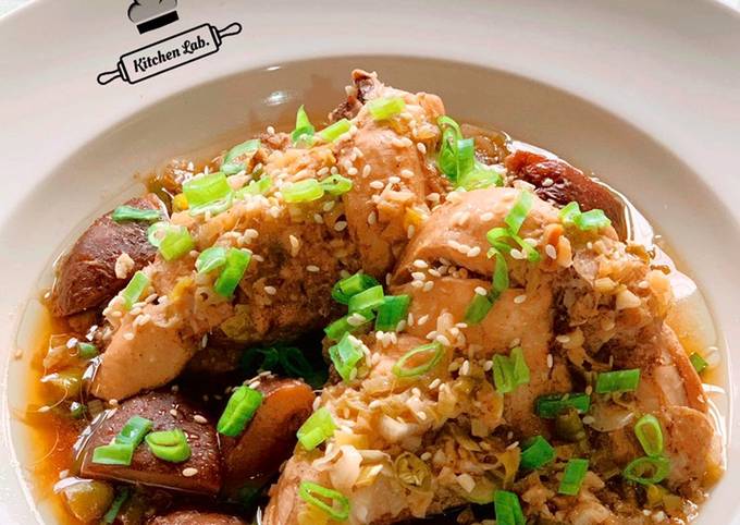 Resep Ayam Kukus Cabe Rawit oleh Kitchen Lab - Cookpad