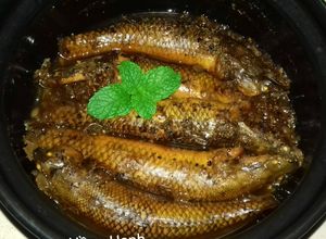 Hình của món Cá Bống Kho Củ Nén.