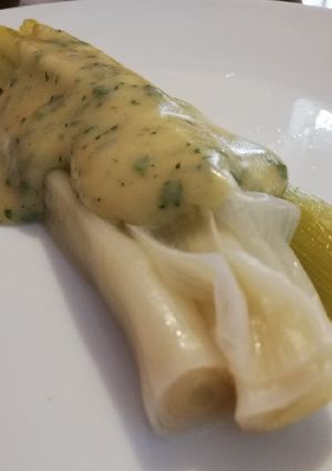 Une photo de Poireaux vinaigrette