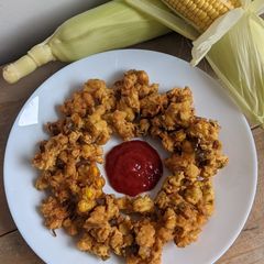 A picture of Sweet Corn Crispy fritters /Sweet Corn Pakoda.