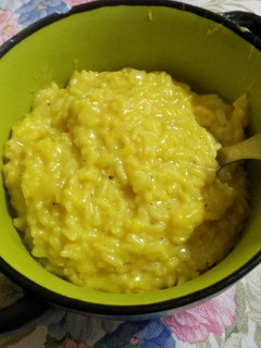 Una foto de Arroz cremoso o risotto