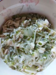 【寶寶副食品】快速營養 虱目魚麵線「1歲以上」 的食譜成品照片