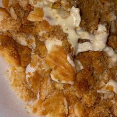 A picture of Ritz Chicken Casserole.