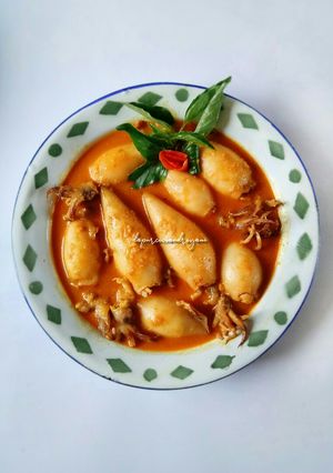Foto resep Gulai Cumi Isi Tahu