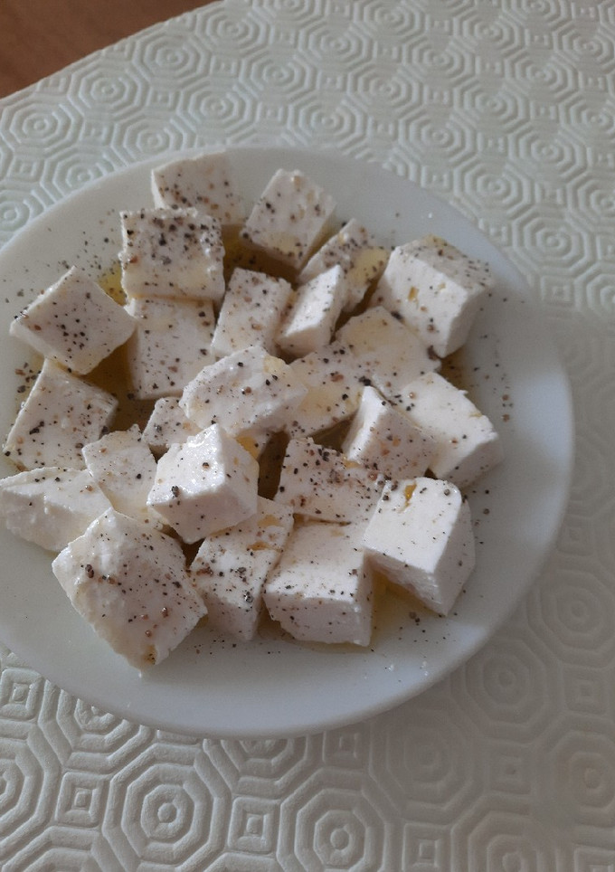 Una foto de Aperitivo de queso fresco