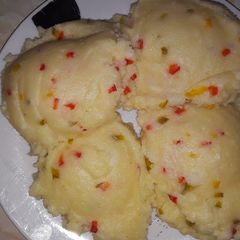 A picture of Braai Pap.
