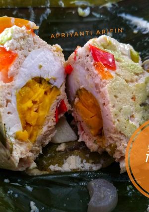 Foto resep Botok Tahu Telur Asin