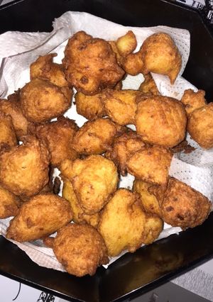 Une photo de Petit beignet au cabillaud