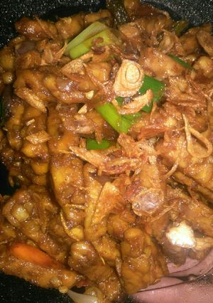 Foto resep Orek tempe pedas manis