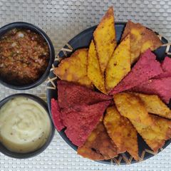 Dual flavour Nachos A picture of Dual flavour Nachos.