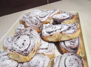 Pihe puha kakaós csiga 🐌 recept fotója