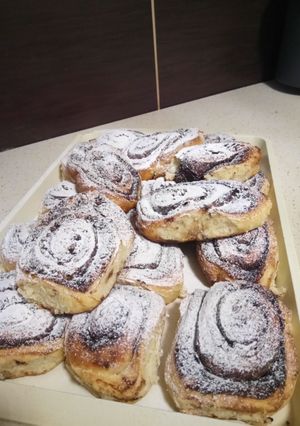 Pihe puha kakaós csiga 🐌 recept fotója