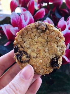 Foto di Biscotti ai fiocchi di avena e uvetta