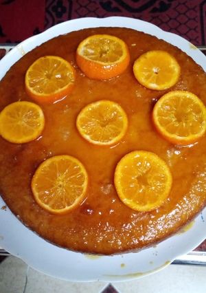 صورة لوصفة كيكة البرتقال