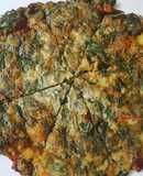 Trứng rán ngải cứu