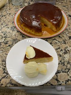 Una foto de Budín de pan