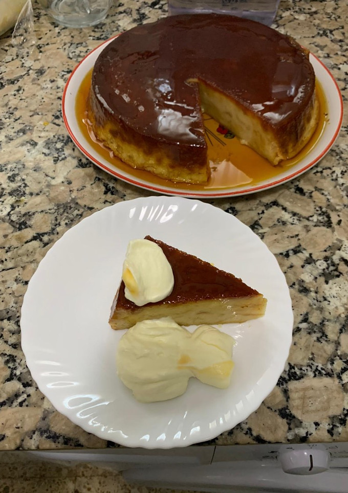Una foto de Budín de pan