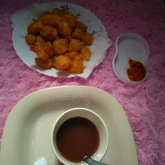 A picture of Viazi karai# authormarathon#festive contestkakamega#.