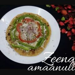 A picture of Aloo Paratha Pizza.