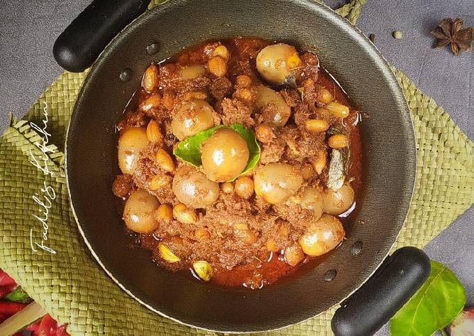 Rendang Telur Puyuh ala Fadil's Kitchen