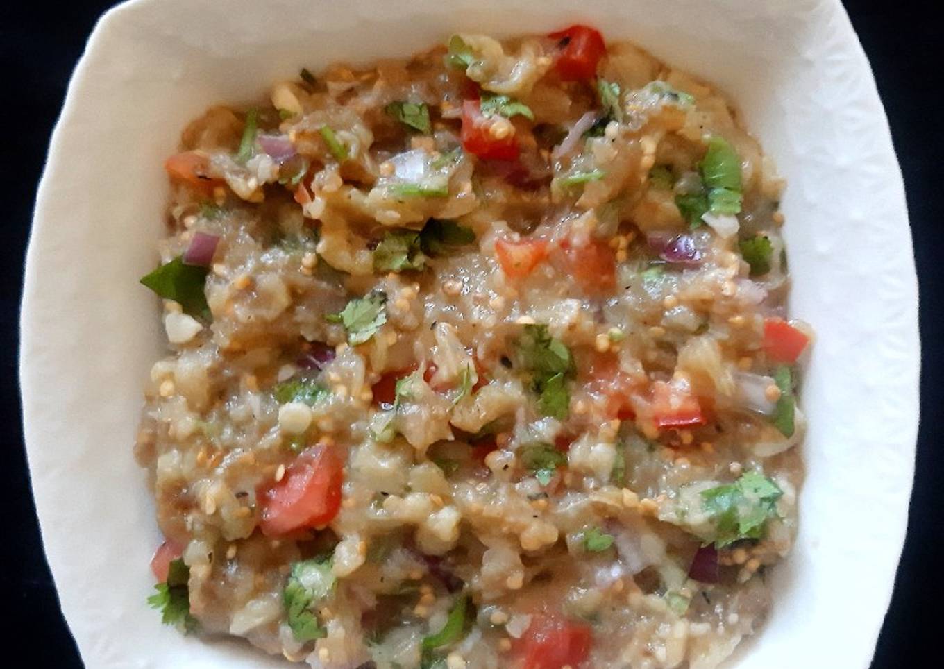 Baba Gonoush- Arabic/ Middle Eastern Aubergine Dip