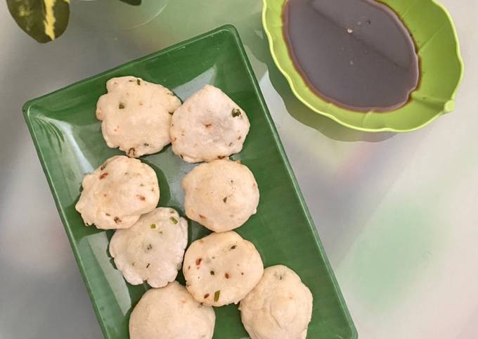 Recipe: Yummy Cireng Salju Gurih Bumbu Rujak