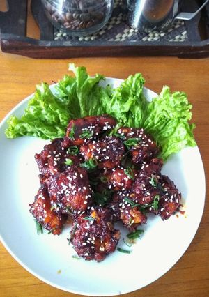 Foto resep Yangnyeom-tongdak (양념통닭) (Ayam Goreng Korea)