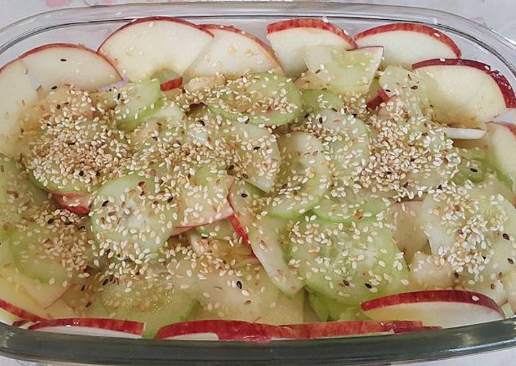 Pepino y Manzana: Entremés o ensalada, según te plazca :)