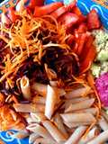 Ensalada con fideos 🌈