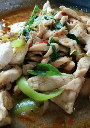 รูปของ ผัดกระเพราไก่