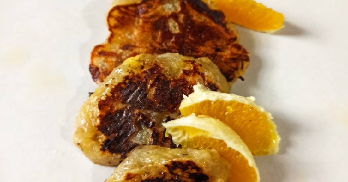 Mini pancakes de banana (sin tacc ni 🥚) Receta de Gingeer Cookpad