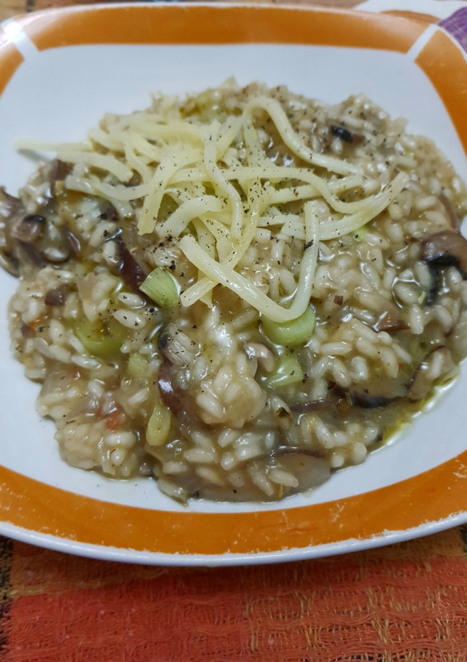 Una foto de Risotto de setas