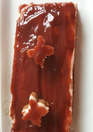Une photo de Bûche bavaroise à la fraise