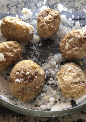 Una foto de Papas arrugadas