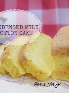 Foto resep Condensed milk cotton cake