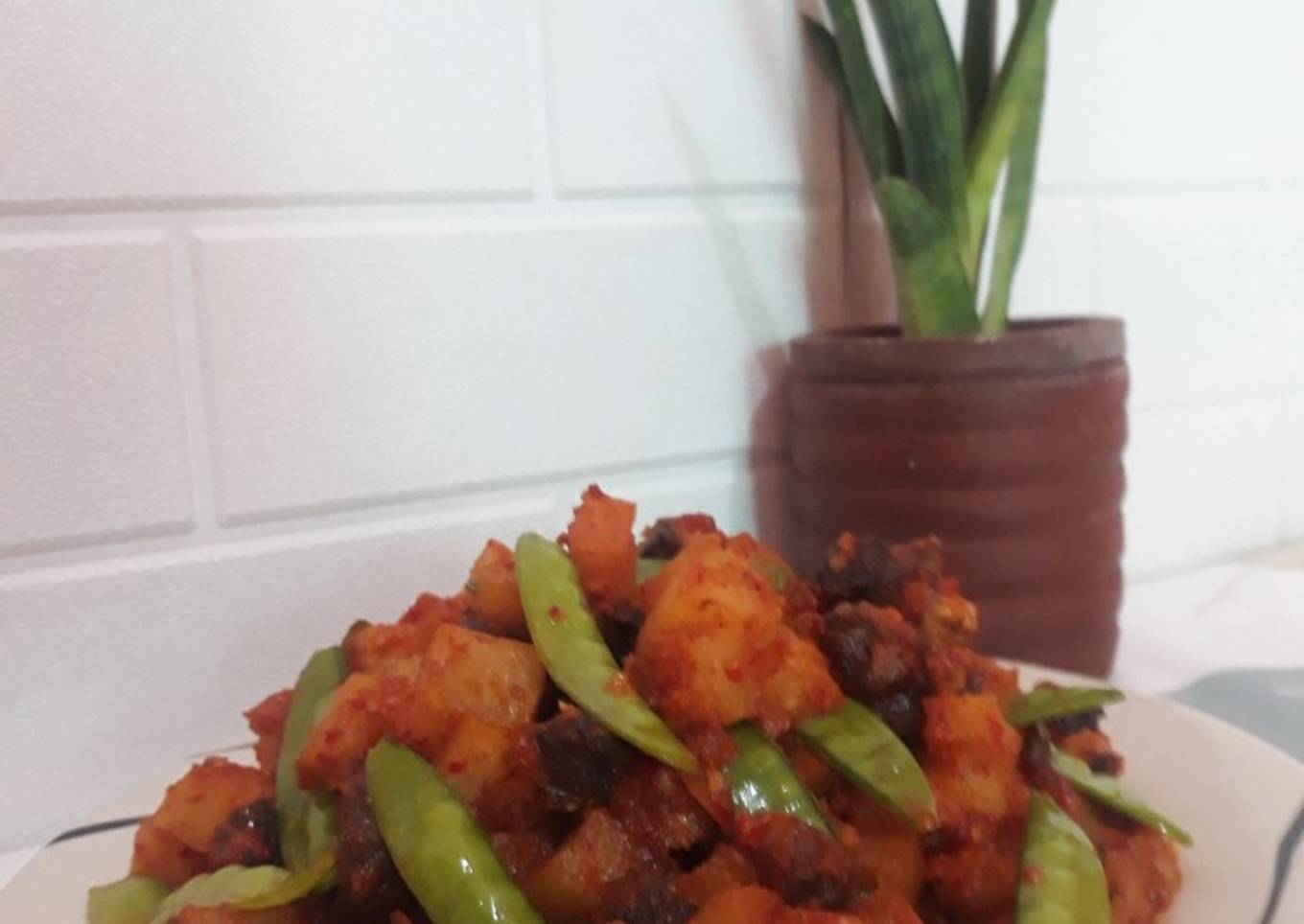 Sambal goreng kentang kapri