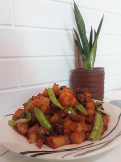 Foto resep Sambal goreng kentang kapri