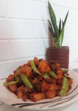 Foto resep Sambal goreng kentang kapri