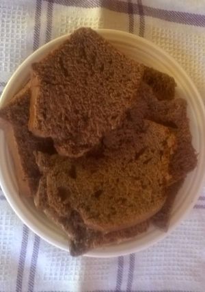 A picture of Home made chocolate cake.