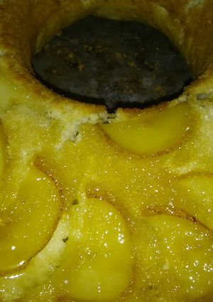 Una foto de Torta de peras