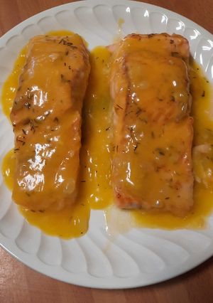 Foto principal de Salmón en salsa de Naranja