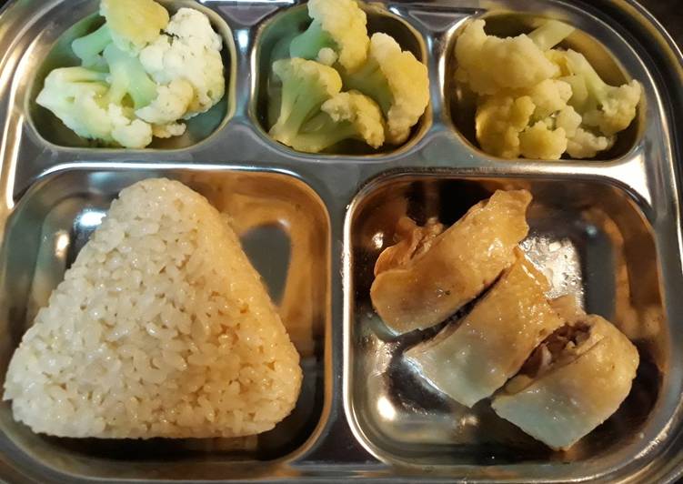 Cara Gampang Menyiapkan Simple and healthier hainan chiken rice Anti Gagal