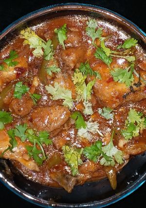 A picture of Dragon chicken.