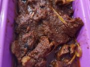 Gambar rendang daging presto